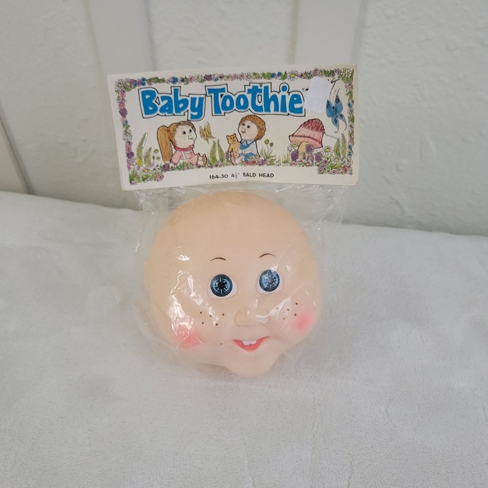 NEW! Baby Toothy Toy with Blue Eyes